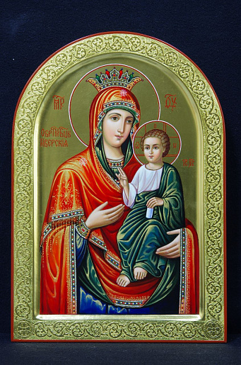 Икона Богородица Иверская авторской работы