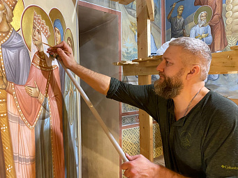 Иконописец Иван Тимофеев: "Наша работа- это тихая молитва"